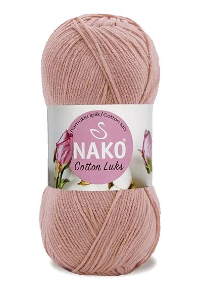 NAKO 5 Pieces Cotton Luxury Vest Tunic Sweater Blouse Cardigan Lanyard Wool Powder 97545