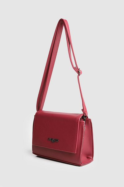 La La'Graccio Paris La'Graccio Paris Women's Nale Magnet Closure Strap Bag Claret Red