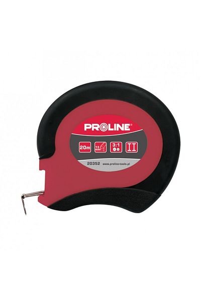 PROLINE Long Tape Measure With Anti-Corrosion Metal Tape 20M