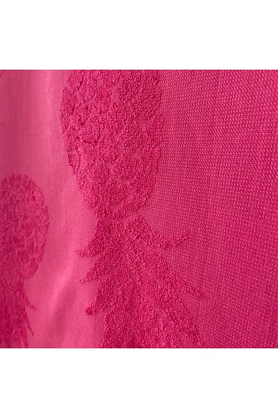 AYLA STAND Jacquard Pineapple Pattern - Bamboo and Cotton - Beach Towel 80X150 cm Sea Towel Bath Towel