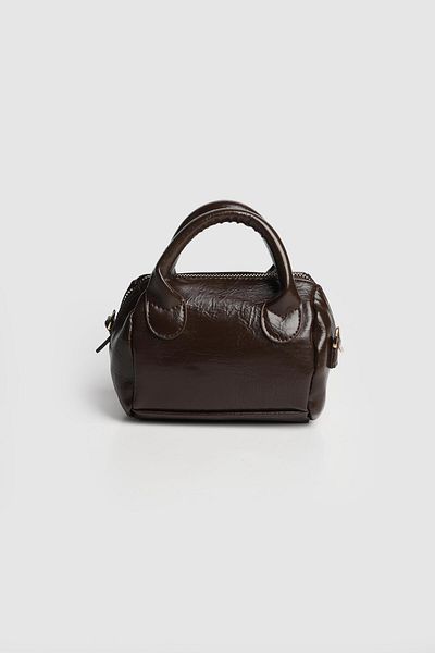 La La'Graccio Paris La'Graccio Paris Women's Bloom Mini Size Hanging Bag Brown