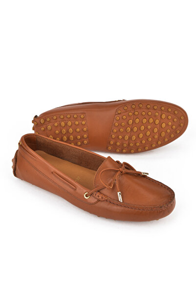 Ziya , Women's Genuine Leather Shoes 1511030Z361 Light Tan