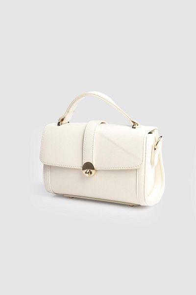 La La'Graccio Paris La'Graccio Paris Women's Pia Hand and Crossbody Bag Cream