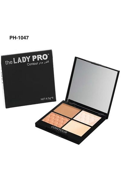 the LADY PRO Professional cream contouring cream, 4 colors
