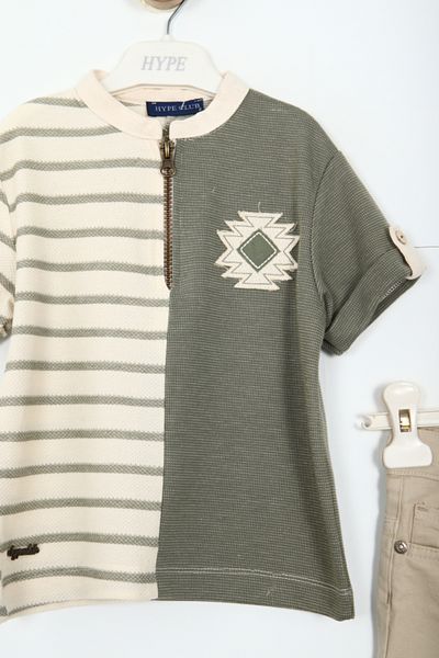 xo kids moda Boy's Top and Bottom Shorts Set 1-5 Years 6216