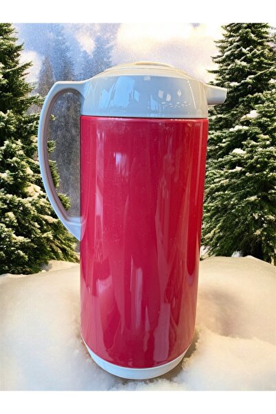 AHİR TİCARET Press Lid 1.6 Lt. Glass Tea Thermos