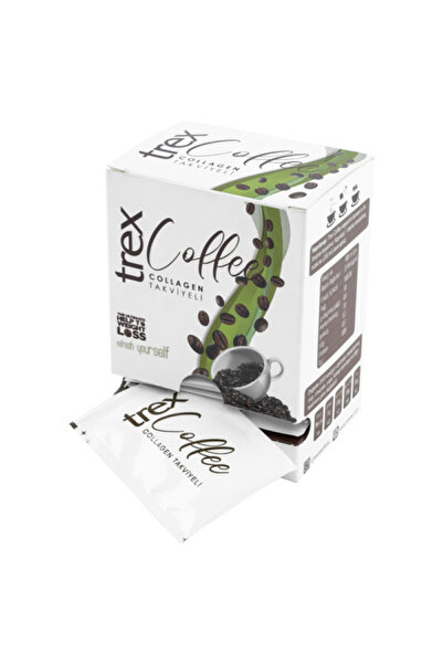 Trex Tea Zayıflamayı Destekleyen Collogen Takviyeli 30 Günlük Kullanım Detoks Kahvesi