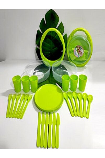 Kazanabil 6 KİŞİLİK ÇANTALI PİKNİK SETİ 32 PARÇA