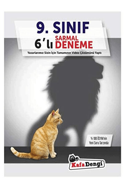 Kafa Dengi Yayınları 9. Sınıf Sarmal Deneme Seti / 6'lı Paket (Tümü Video Çöz...