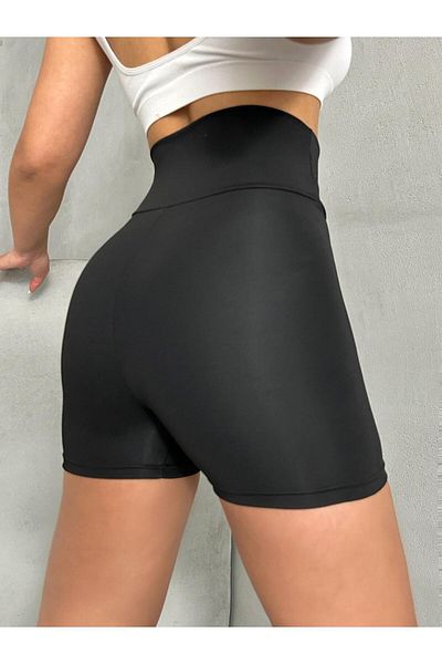 The Base Women's Black Recovery Super Mini High Waist Tights