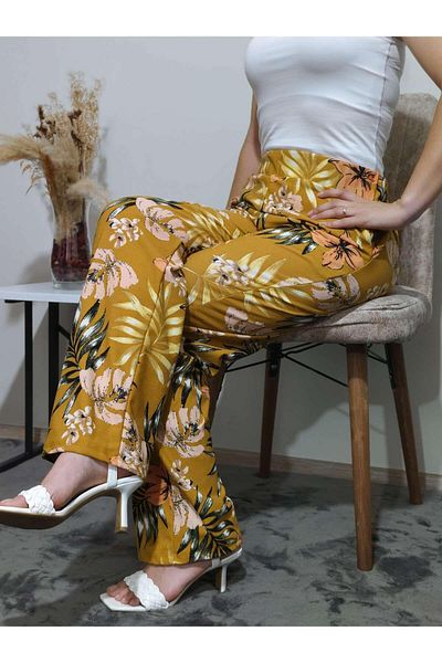 Kozz Pocketed and Elastic Waist Trousers