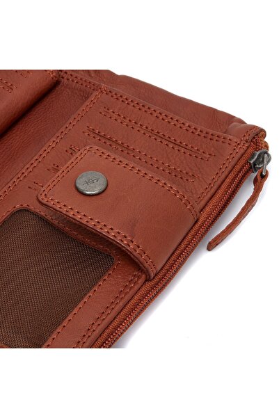 The Chesterfield Brand Portofel dama din piele naturala, The Chesterfield Brand, Fresno, cu protectie anti scanare RFID
