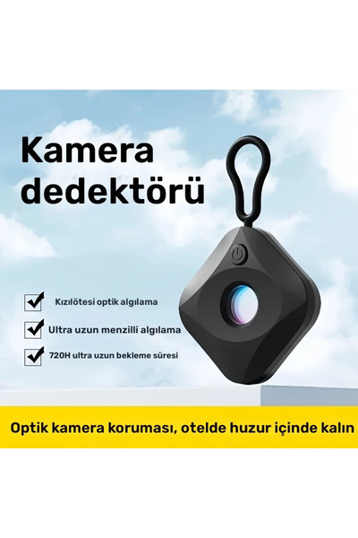Barbarosshop Gizli Kamera Dedektörü Kamera kayıt Cihazı Yakalayıcı Mini Tespi...