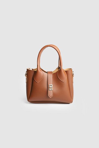 La La'Graccio Paris La'Graccio Paris Women's Berlin Puppy Handbag and Strap Bag Brown