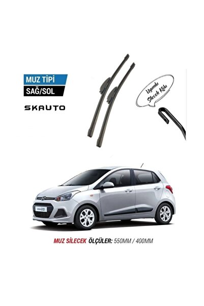 SKAUTO Hyundai i10 Ön Cam Muz Silecek Takımı (2008-2019)