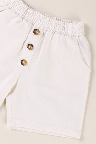 Bondberro Keten/Pamuk Erkek Şort