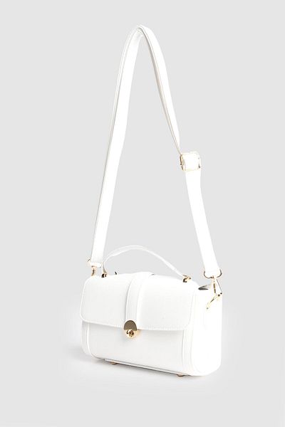 La La'Graccio Paris La'Graccio Paris Women's Pia Hand and Crossbody Bag White