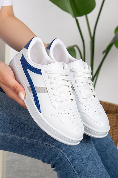 Jackers Pantofi sport unisex cu șireturi cu dungi