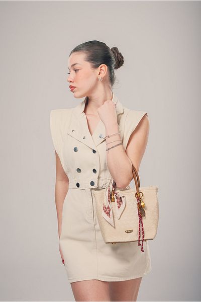 ÇÇS Ççs Women's Shoulder Bag Ccs18044 Beige
