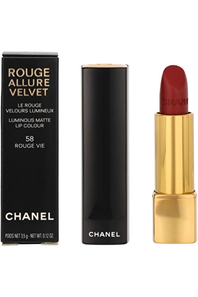 Chanél روج ألور فيلفيت 58 روج في