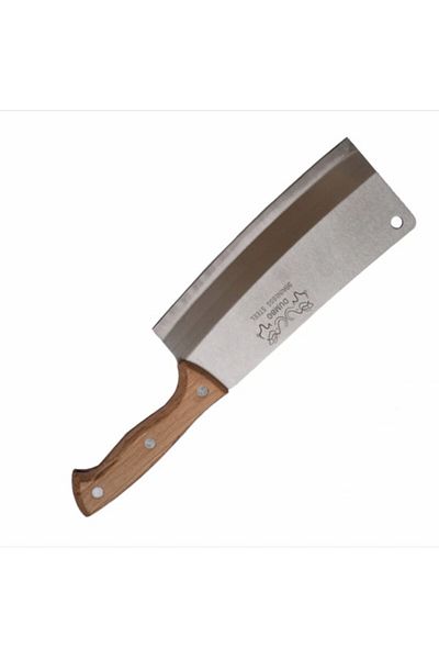 PUFO Satâr de bucătărie din oțel inoxidabil și mâner din lemn, 37 cm