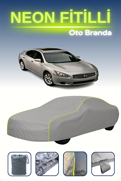 Cemku Shine رمادي [نيسان ماكسيما 2009 - 2016] مشمع سيارة متوافق مع حبال النيو...