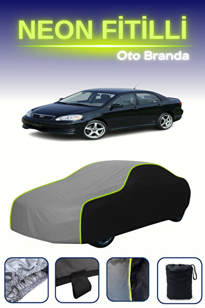 Cemku Fast أسود-رمادي-أسود [تويوتا كورولا (الولايات المتحدة) 2002 - 2008] مشم...