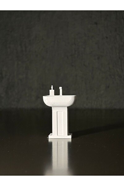 Bersan Home Design 1/50 Mimari Tefriş malzemesi Ayaklı Lavabo