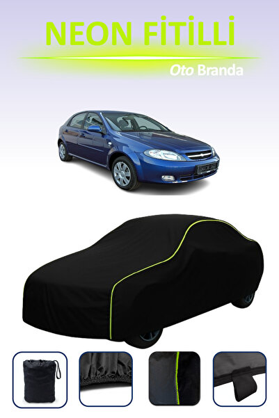 Cemku Cool أسود [شيفروليه لاسيتي هاتشباك] مشمع سيارة متوافق مع النيون، مقاوم ...