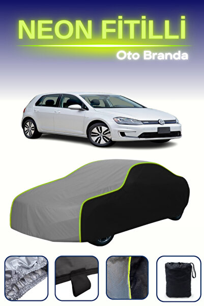 Cemku Fast أسود-رمادي-أسود [فولكس فاجن إي جولف 2016 - 2021] مشمع سيارة متوافق...