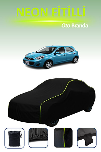 Cemku Cool أسود [نيسان مارش] مشمع سيارة متوافق مع حبال النيون، مقاوم للماء وا...