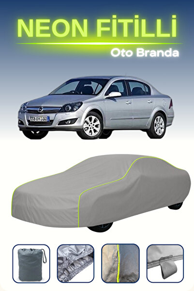 Cemku Shine رمادي [أوبل أسترا سيدان] مشمع سيارة متوافق مع النيون، مقاوم للماء...