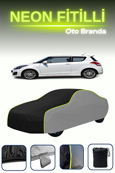 Cemku Shade رمادي-أسود-رمادي [سوزوكي سويفت 3 أبواب 2010 - 2014] مشمع سيارة مت...