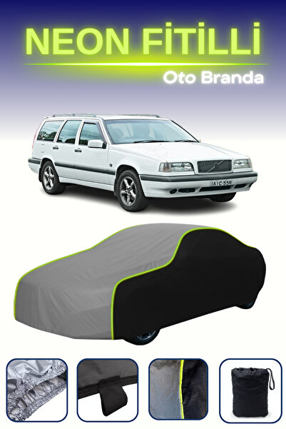 Cemku Fast أسود-رمادي-أسود [Volvo 850 Estate 1993 - 1997] مشمع سيارة متوافق م...