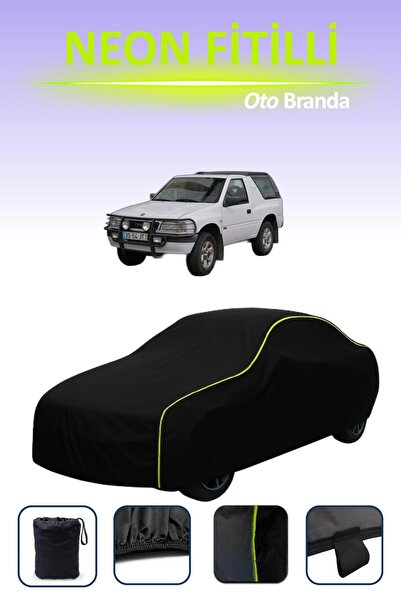 Cemku Cool أسود [Opel Frontera Sport 1993 - 1995] مشمع سيارة متوافق مع حبال ا...