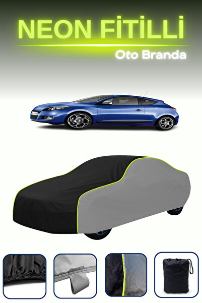 Cemku Shade رمادي-أسود-رمادي [رينو ميجان جي تي 3 أبواب 2010 - 2013] مشمع سيار...