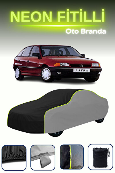 Cemku Shade رمادي-أسود-رمادي [أوبل أسترا 5-أبواب 1991 - 1994] قماش سيارة نيون...