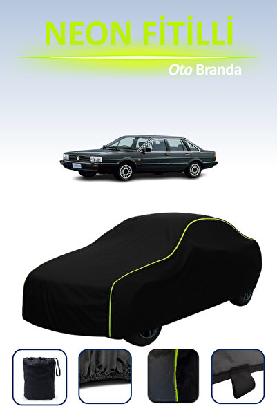 Cemku Cool أسود [فولكس فاجن سانتانا 1982 - 1985] مشمع سيارة متوافق مع حبال ال...