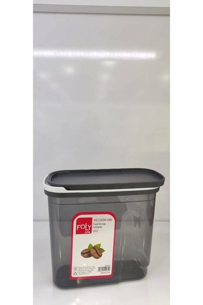 FOLY LIFE 1.8 Liter Poly Food Storage Container with Skid Cover Royaleks-Bnm-0650