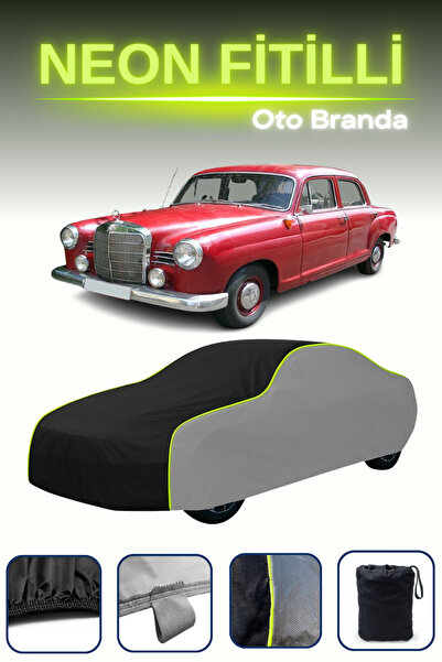 Cemku Shade رمادي-أسود-رمادي [مرسيدس بنز W105 سيدان] غطاء سيارة متوافق مع حبل...