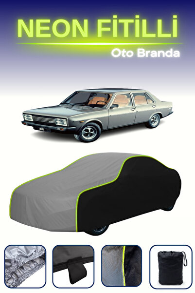 Cemku Fast أسود-رمادي-أسود [Fiat 131 Supermirafiori 4 أبواب 1978 - 1981] مشمع...