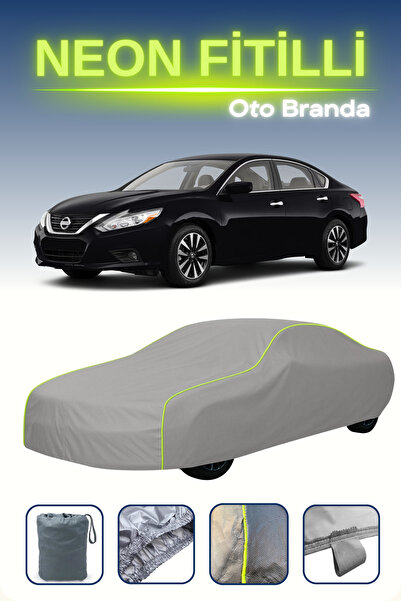 Cemku Shine رمادي [نيسان ألتيما سيدان 2012 - 2018] مشمع سيارة متوافق مع حبال ...