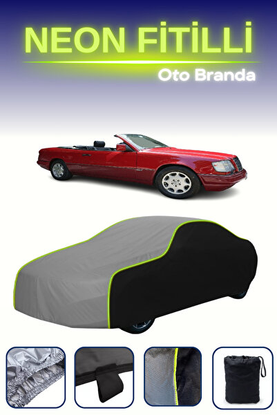 Cemku Fast أسود-رمادي-أسود [مرسيدس سي كابريوليه (A124) 1992 - 1995] مشمع سيار...