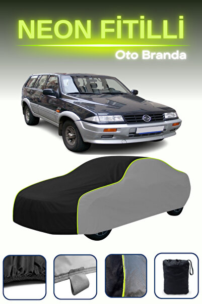 Cemku Shade رمادي-أسود-رمادي [سانج يونج موسو 1] قماش مشمع للسيارة متوافق مع ا...