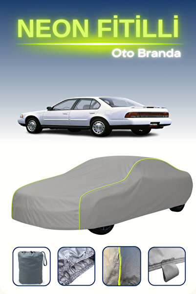 Cemku Shine رمادي [نيسان ماكسيما 1990 - 1995] مشمع سيارة متوافق مع حبال النيو...