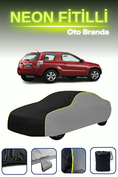 Cemku Shade رمادي-أسود-رمادي [سوزوكي جراند فيتارا 3 أبواب 2008 - 2021] مشمع س...