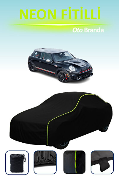 Cemku Cool أسود [ميني كوبر نايت] متوافق مع مشمع السيارة المضلع النيون، مقاوم ...