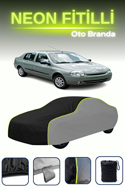 Cemku Shade رمادي-أسود-رمادي [رينو كليو سيمبول/ثاليا 2000 - 2002] مشمع سيارة ...