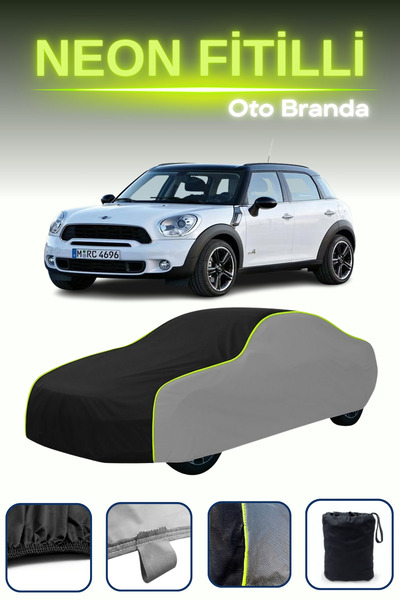 Cemku Shade رمادي-أسود-رمادي [ميني كوبر كونتريمان 2014 - 2016] مشمع سيارة متوافق مع النيون