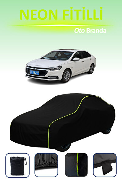 Cemku Cool أسود [شيفروليه مونزا] مشمع سيارة متوافق مع النيون، مقاوم للماء وال...